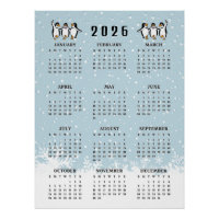 Calendrier Manchots Dansants 2026