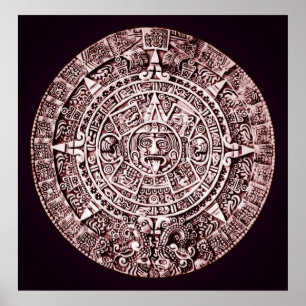 Poster calendrier maya