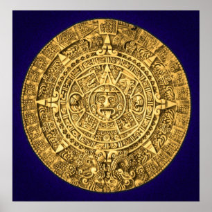 Poster calendrier maya
