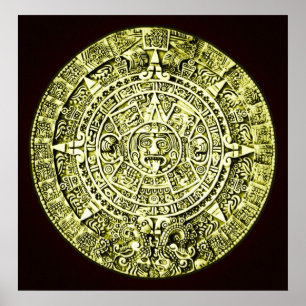 Poster calendrier maya