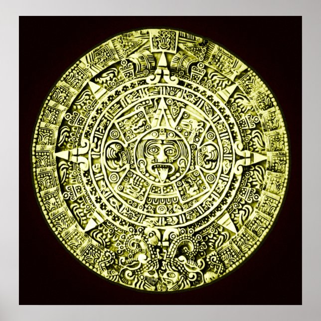 Poster calendrier maya (Devant)