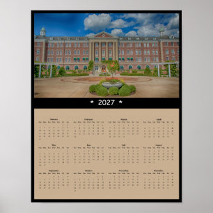 Poster Calendrier mural 2027 de l'Institut culinaire - Hy