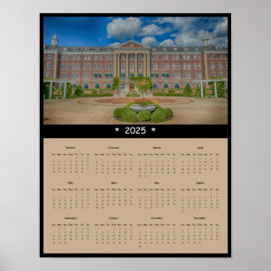 Poster Calendrier mural de l'Institut culinaire d'Amériqu