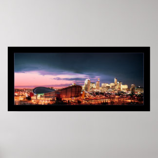 Poster Calgary Chinook & Sunset