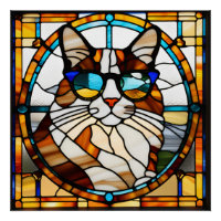 Calico Cat Vitrage