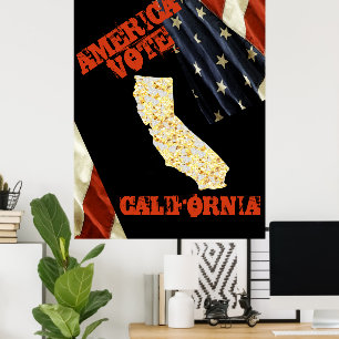 POSTER CALIFORNIE