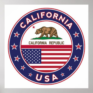 Poster Californie
