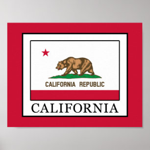 Poster Californie