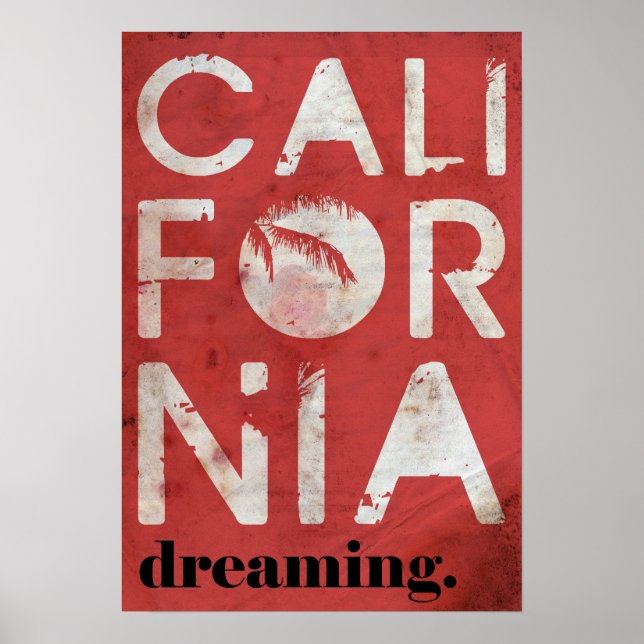 Poster Californie (Devant)