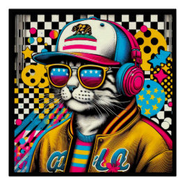 POSTER CALIFORNIE ESPAGNOLE CAT 2