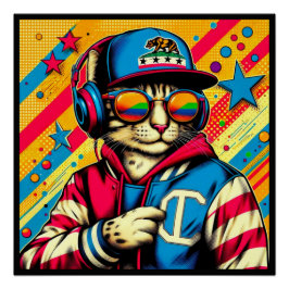 POSTER CALIFORNIE ESPAGNOLE CAT 4