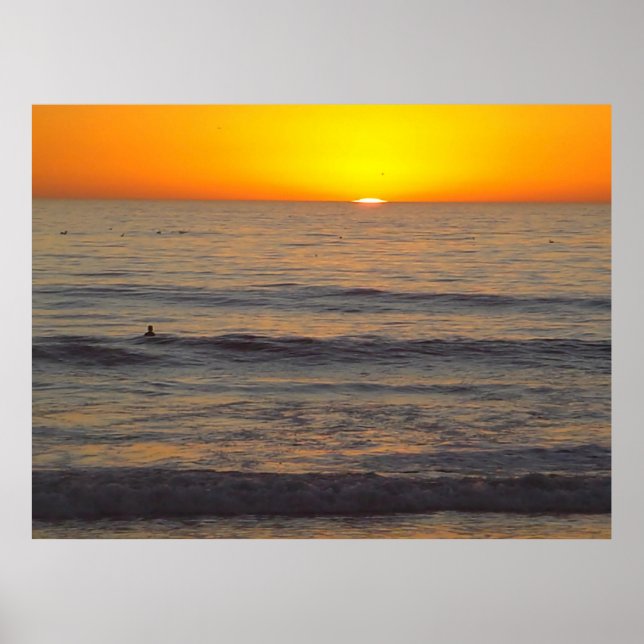 Poster Californie Sunset Ken Gage Photographie (Devant)