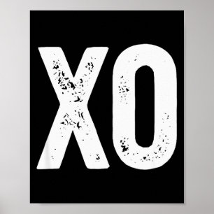 Poster Câlins et bisous de Xo pour la Saint-Valentin Câli