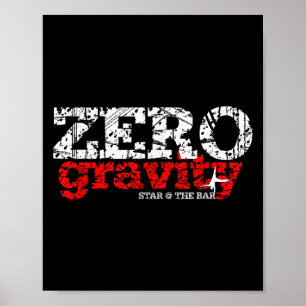 Poster Calisthénique Zéro Gravité Fitness et entraînement
