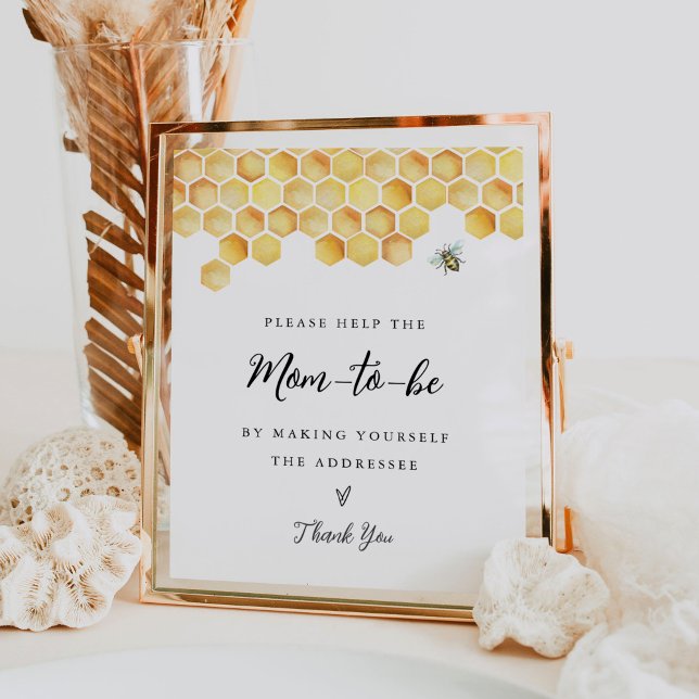 Poster CALLA Bee Adresse le panneau Enveloppe (Créateur téléchargé)