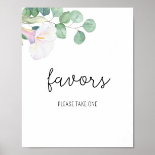 Poster Calla - Faveurs, s'il vous plaît prendre une affic