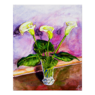 Poster Calla Lilis