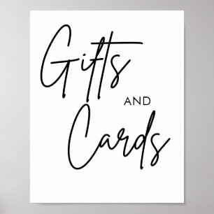 Poster Calligraphie imprimable Cartes de mariage et cadea