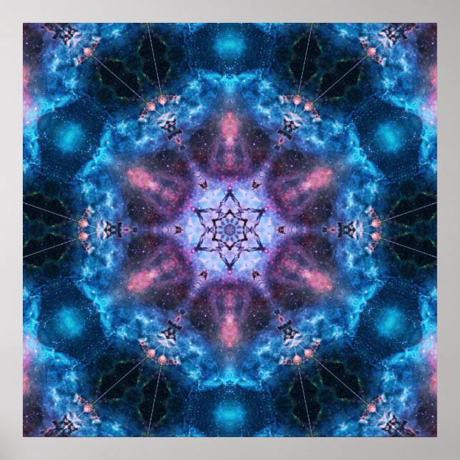 Poster Calme Mandala (Devant)