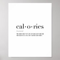 Calories de définition