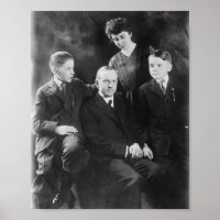 Calvin Coolidge et famille