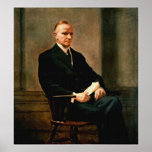 Poster CALVIN COOLIDGE par Charles Syndey Hopinknson (Devant)