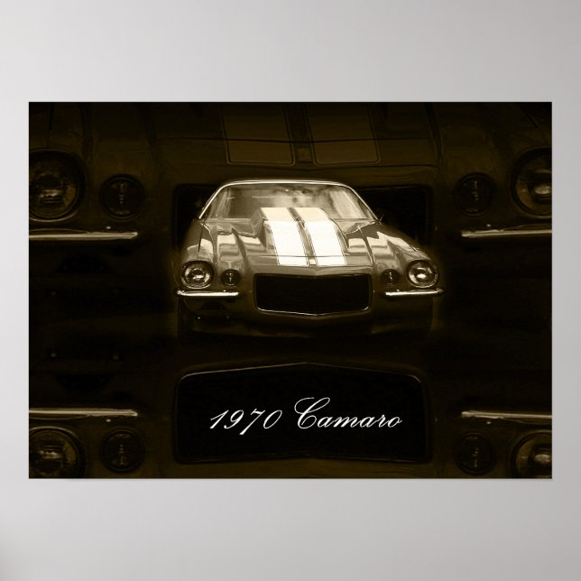 Poster Camaro 1970 (Devant)