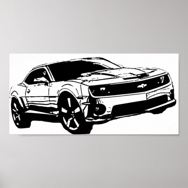 Poster Camaro 2010 (Devant)