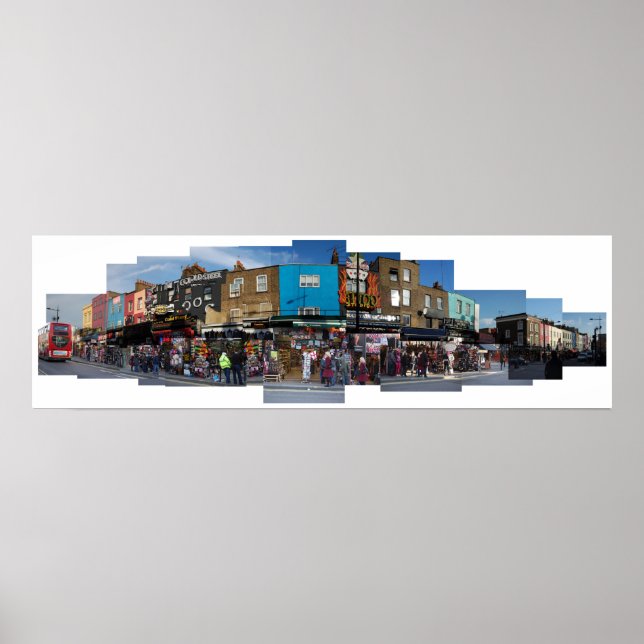 Poster Camden London (Devant)