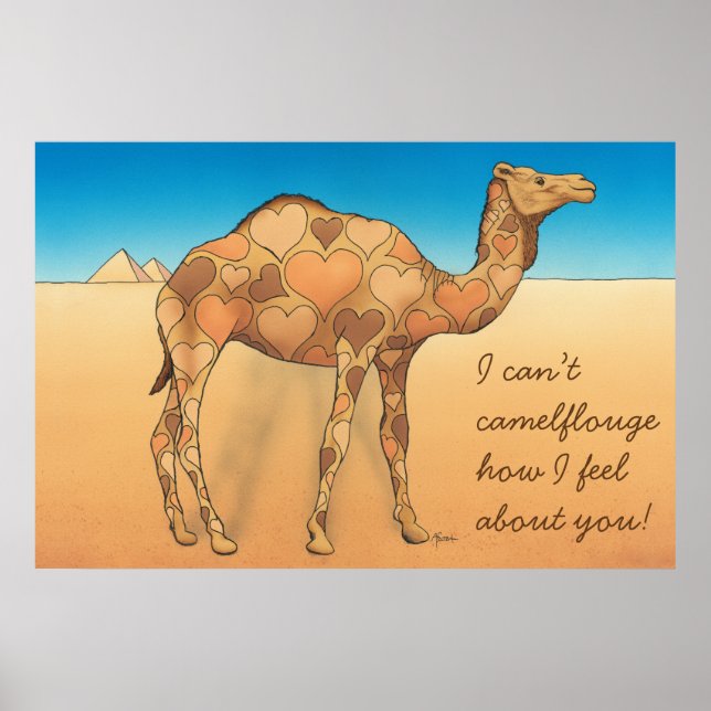 Poster Camelflouge (Devant)