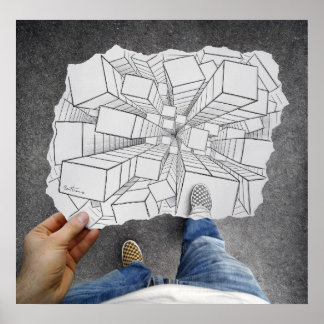 Poster Caméra Crayon Vs - Vertigo