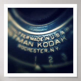 Poster Caméra de poche Kodak No1
