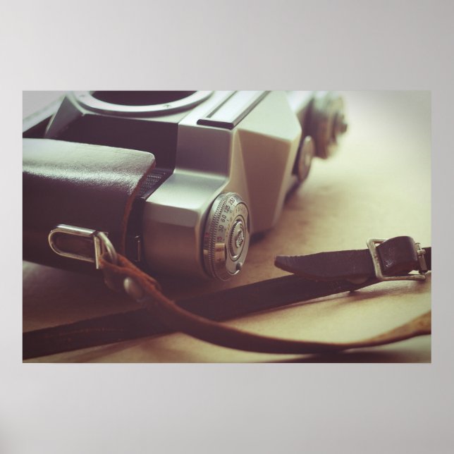 Poster Caméra rétro (Devant)