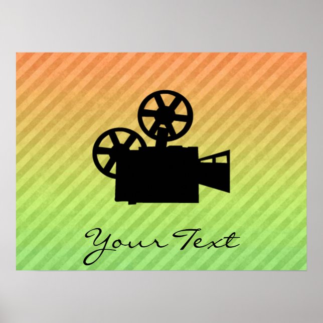 Poster Caméra vidéo (Devant)