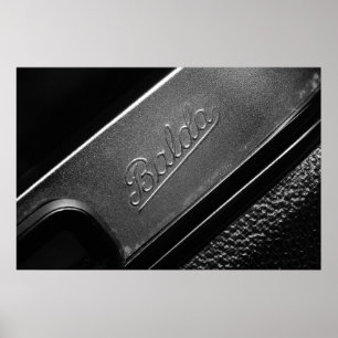 Poster Caméra vintage