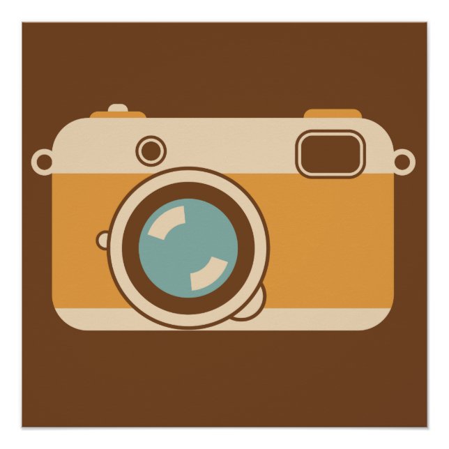 Poster Caméra Visionneuse vintage (Devant)