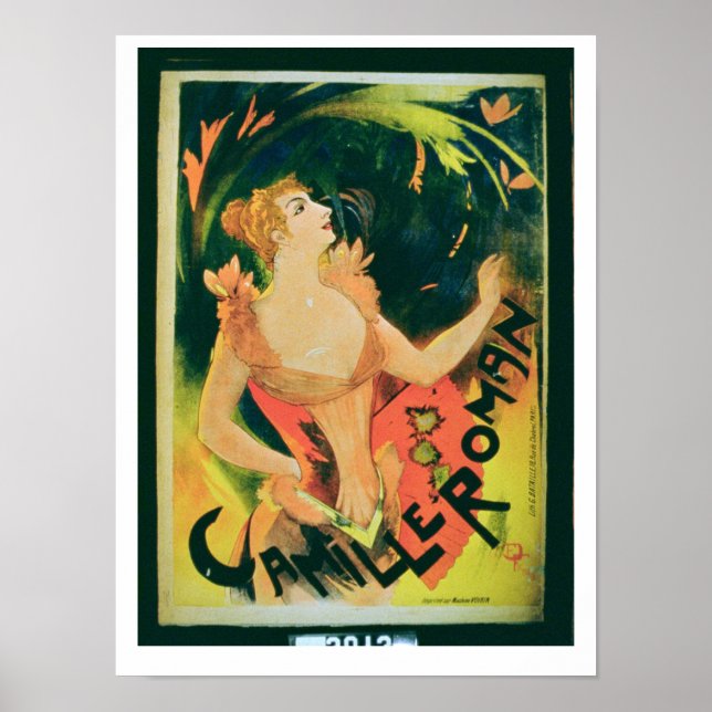 Poster 'Camille Roman' (litho coloré) (Devant)