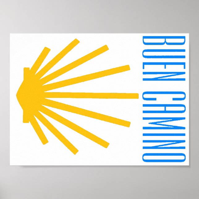 Poster Camino de Santiago (Devant)
