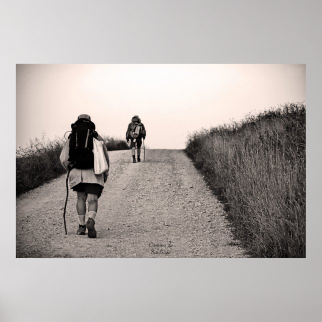 Poster Camino de Santiago (Devant)