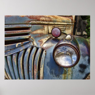 POSTER CAMION CHEVY 1946