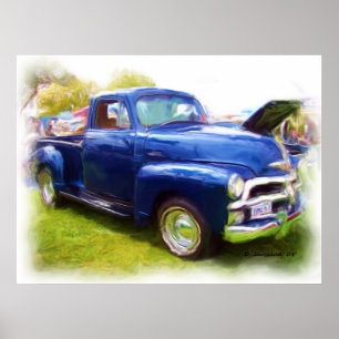 Poster Camion Chevy 1949