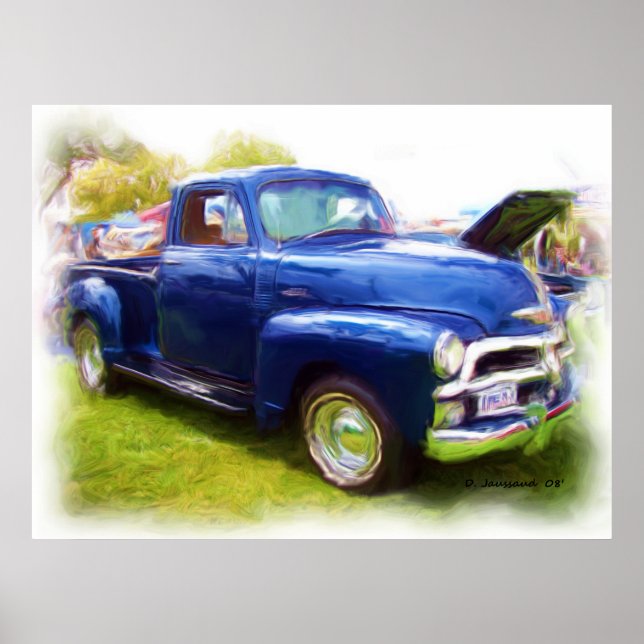 Poster Camion Chevy 1949 (Devant)