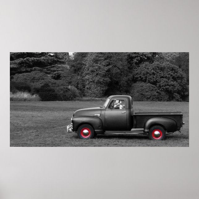 Poster Camion Chevy 3100 (Devant)