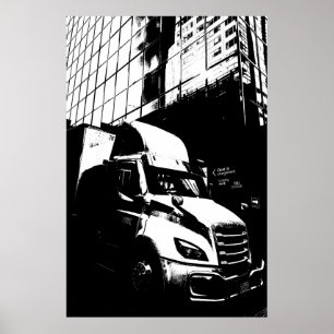 Poster Camion de Camion Posterisé à Montréal Canada