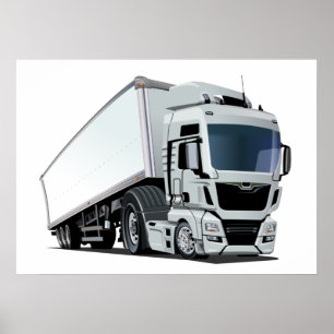 Poster Camion de dessin
