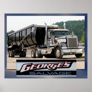 Poster Camion de la récupération de George