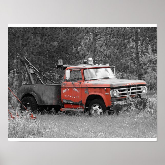 Poster Camion vintage (Devant)