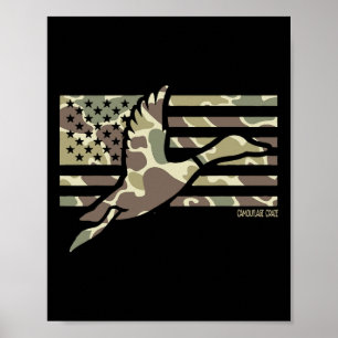 Poster Camo Camouflage Camouflage Camo Camo Patriotique M