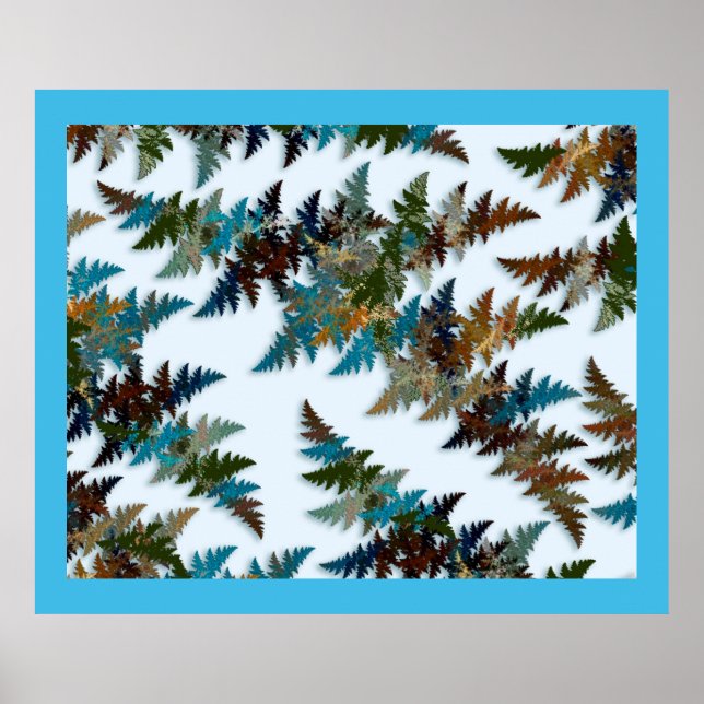 Poster Camouflage arctique (Devant)