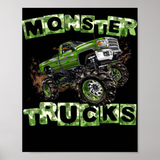 Poster Camouflage de Monster T Funny Camouflage Cadeau d'